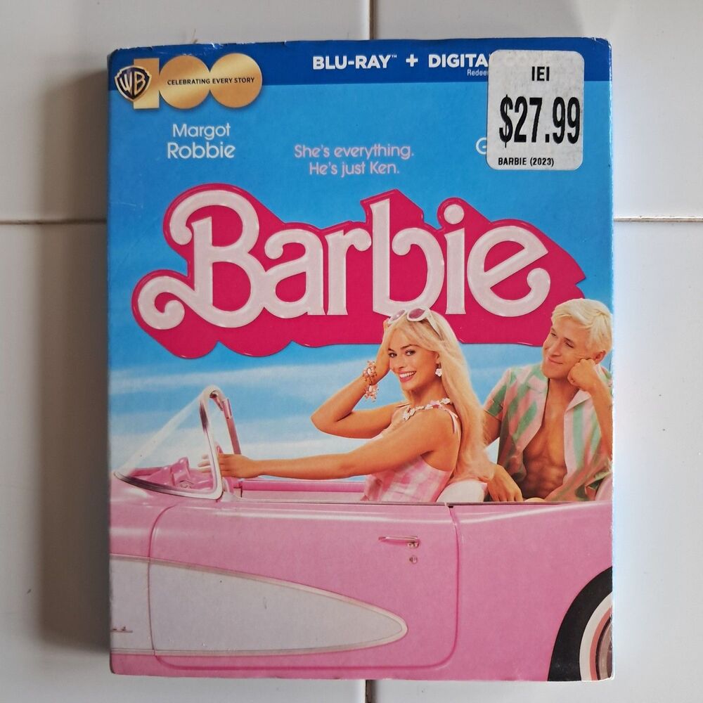 Barbie (Blu-ray, 2023) Sealed With Slipcover